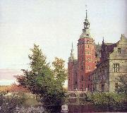 Christen Kobke Frederiksborg Castle Seen from the Northwest Spain oil painting artist
